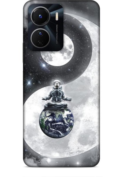 Vivo Y16 Kılıf Caliburn 3 Ayda Reiki Arka Kapak