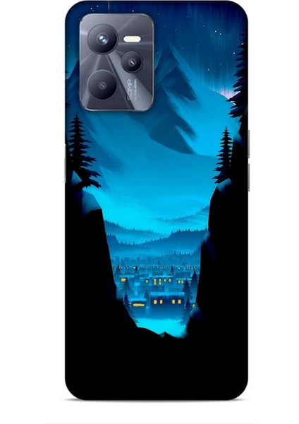 Realme C35 Kılıf Caliburn 14 Norveç Manzara Cover Kılıf