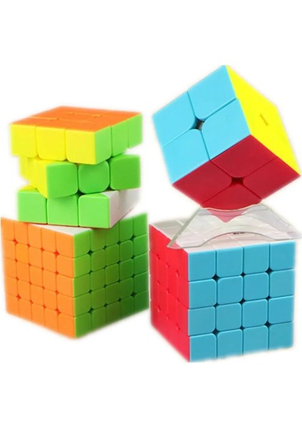 Bir Stil Hız Küp Seti Qiyi Hediye Paketi Sihirli Küp Seti Üçgen Dodecahedron Mastermorphix Hız Bulmaca Oyuncaklar (Yurt Dışından)
