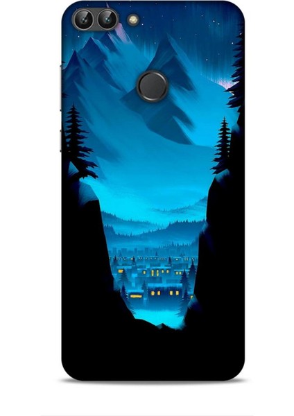 Huawei P Smart S 2020 Kılıf Caliburn 14 Norveç Manzara Cover Kılıf