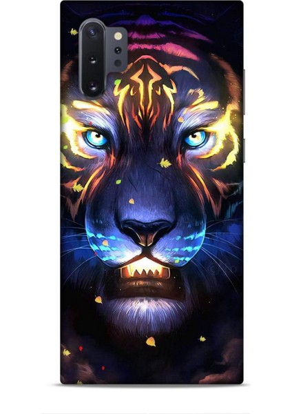 Samsung Galaxy Note 10 Plus Kılıf Caliburn 12 Aslan Colorful Tasarım Kılıf