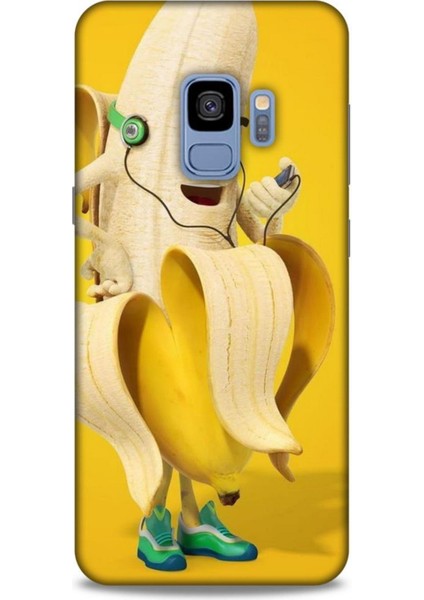 Samsung Galaxy S9 Kılıf Caliburn 21 Muz Sarı Darbe Önleyici Kapak