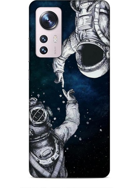 Xiaomi 13 Lite Kılıf Caliburn 5 Kozmonot Koruma Kılıfı