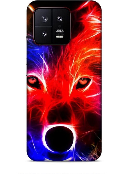 Xiaomi 13 Kılıf Caliburn 16 Kurt Colorful Hediyelik Kılıf