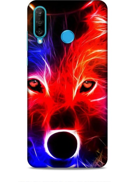 Huawei P30 Kılıf Caliburn 16 Kurt Colorful Hediyelik Kılıf