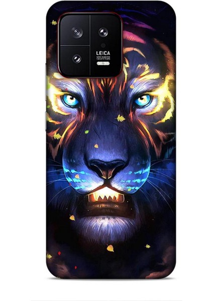 Xiaomi 13 Kılıf Caliburn 12 Aslan Colorful Tasarım Kılıf