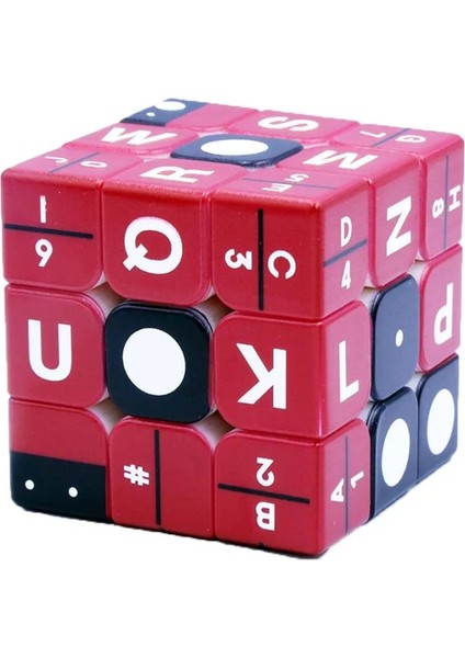 No.9 Tarzı Magic Cube Profesyonel Kabartmalı Braille Hız Küp Bulmaca Neo Cubo Magico Çocuklar Için Eğitici Oyuncaklar Hediye Fikirleri (Yurt Dışından)