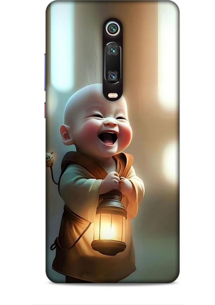 Xiaomi Mi 9t Kılıf Caliburn 27 Asya Bebek Lazer Kesim Silikon