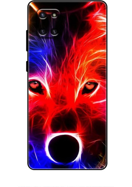 Samsung Galaxy A81 Kılıf Caliburn 16 Kurt Colorful Hediyelik Kılıf