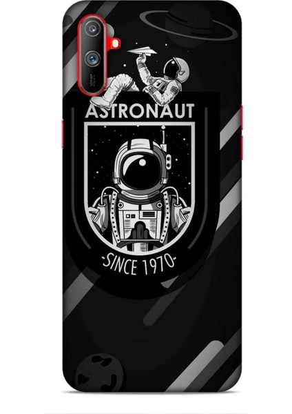 Realme C3 Kılıf Caliburn 2 Astronaut 1970 Kapak