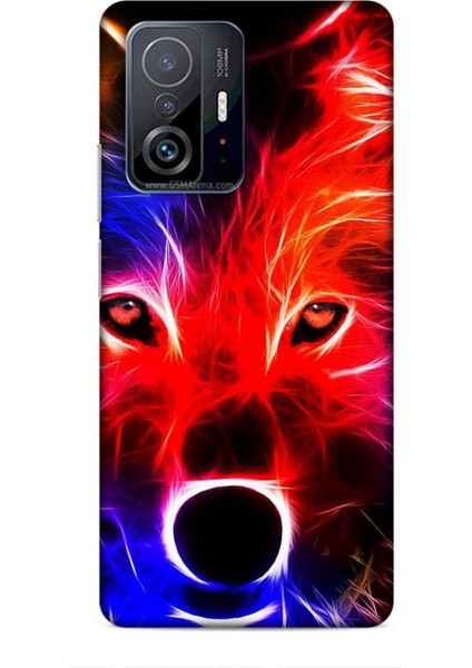 Xiaomi 11T Kılıf Caliburn 16 Kurt Colorful Hediyelik Kılıf