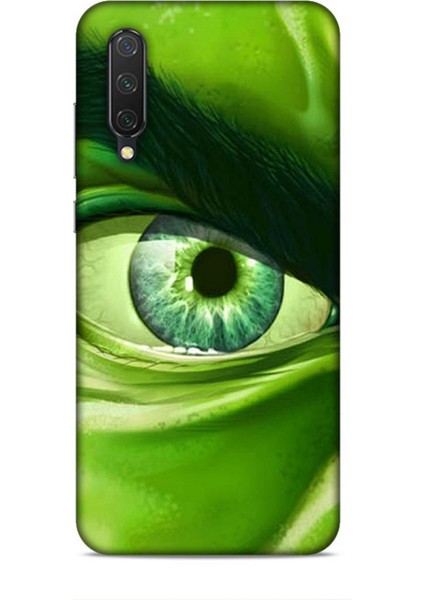 Xiaomi Mi 9 Lite Kılıf Caliburn 29 Hulk Göz Makro Leke Tutmaz Kapak