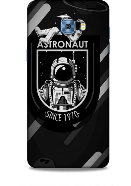 Samsung Galaxy C5 Pro Kılıf Caliburn 2 Astronaut 1970 Kapak