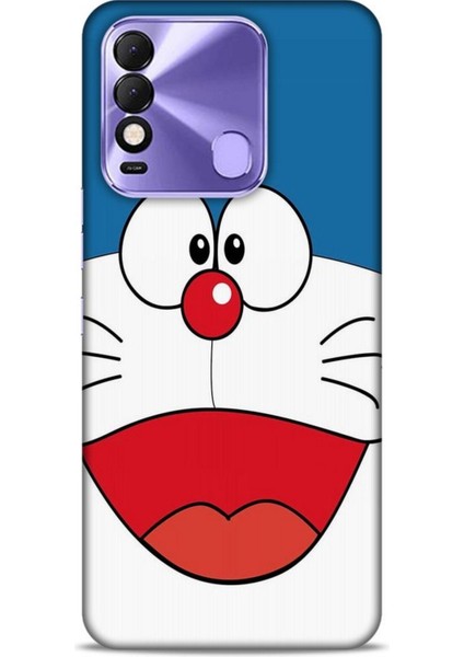 Tecno Spark 8c Kılıf Caliburn 22 Mavi Beyaz Kap