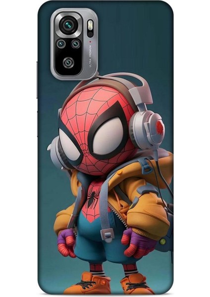 Xiaomi Poco M5S Kılıf Caliburn 25 Spiderman Bebek Soyulmayan Kılıf