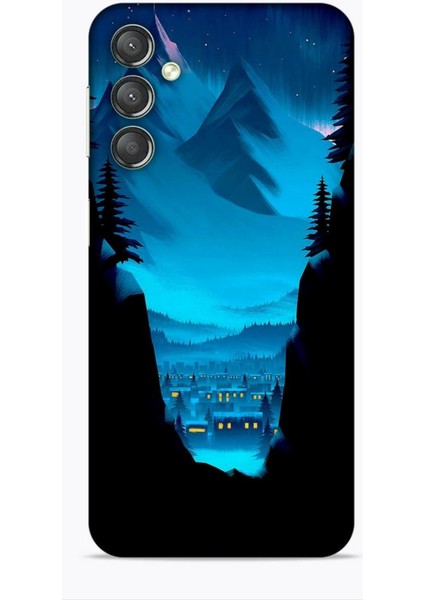 Samsung Galaxy A24 Kılıf Caliburn 14 Norveç Manzara Cover Kılıf