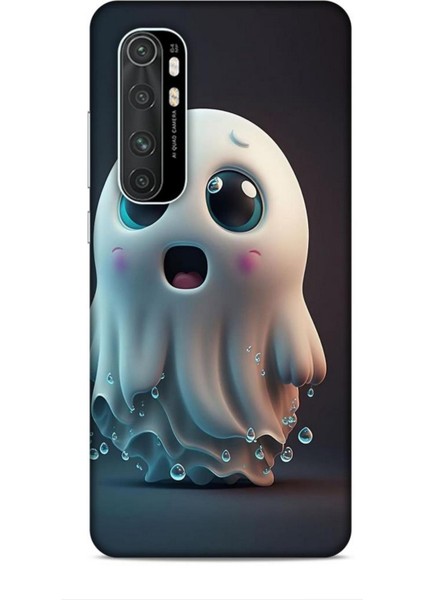 Xiaomi Mi Note 10 Lite Kılıf Caliburn 28 Sevimli Hayalet Iz Bırakmayan Kılıf