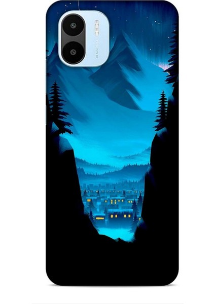 Xiaomi Redmi A1 Kılıf Caliburn 14 Norveç Manzara Cover Kılıf