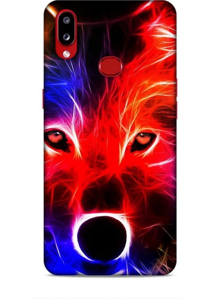 Samsung Galaxy A10S Kılıf Caliburn 16 Kurt Colorful Hediyelik Kılıf