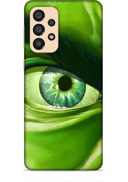 Samsung Galaxy A34 5g Kılıf Caliburn 29 Hulk Göz Makro Leke Tutmaz Kapak