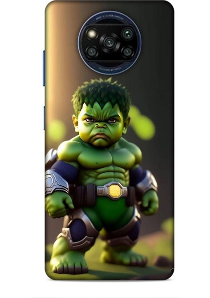 Xiaomi Poco X3 Pro Kılıf Caliburn 24 Hulk Bebek Darbe Emici Kılıf