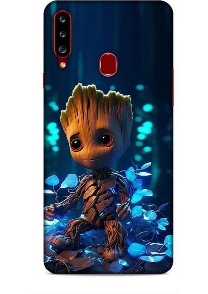 Samsung Galaxy A20S Kılıf Caliburn 26 Bebek Groot Soft Kapak