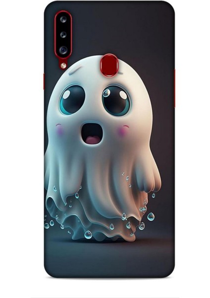 Samsung Galaxy A20S Kılıf Caliburn 28 Sevimli Hayalet Iz Bırakmayan Kılıf