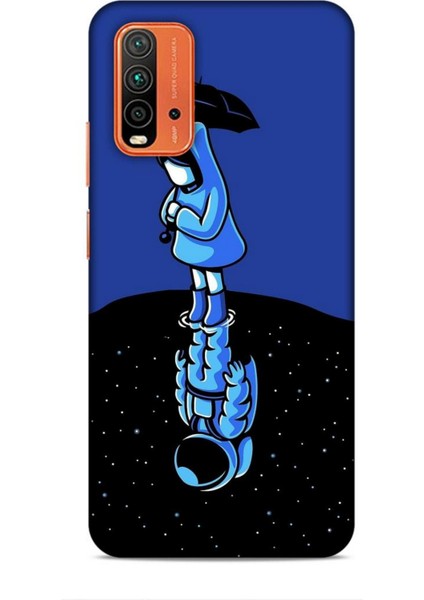 Xiaomi Redmi 9t Kılıf Caliburn 6 Hayaller Koruyucu Kapak