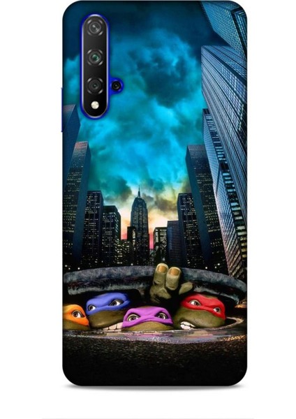 Honor 90 Kılıf Caliburn 11 Ninja Kablumbağalar 4K Baskılı Kılıf