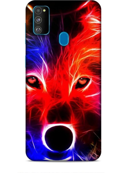 Samsung Galaxy M30S Kılıf Caliburn 16 Kurt Colorful Hediyelik Kılıf