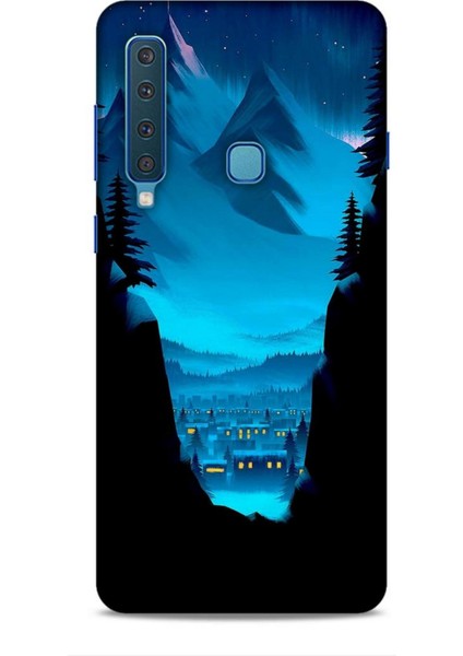 Samsung Galaxy A9 2018 Kılıf Caliburn 14 Norveç Manzara Cover Kılıf