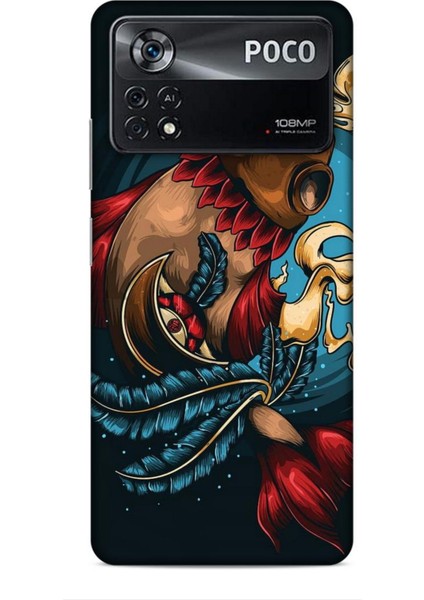 Xiaomi Poco X4 Pro 5g Kılıf Caliburn 18 Balık Parlak Kılıf