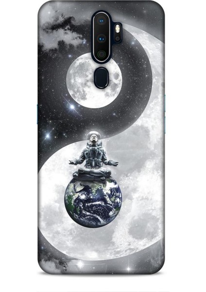 Oppo A5 2020 Kılıf Caliburn 3 Ayda Reiki Arka Kapak