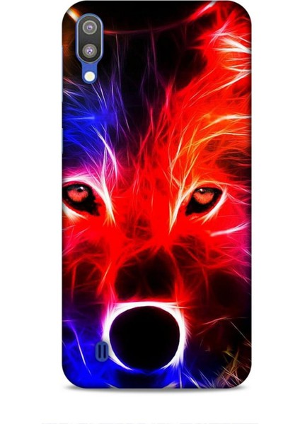 Samsung Galaxy M10 Kılıf Caliburn 16 Kurt Colorful Hediyelik Kılıf