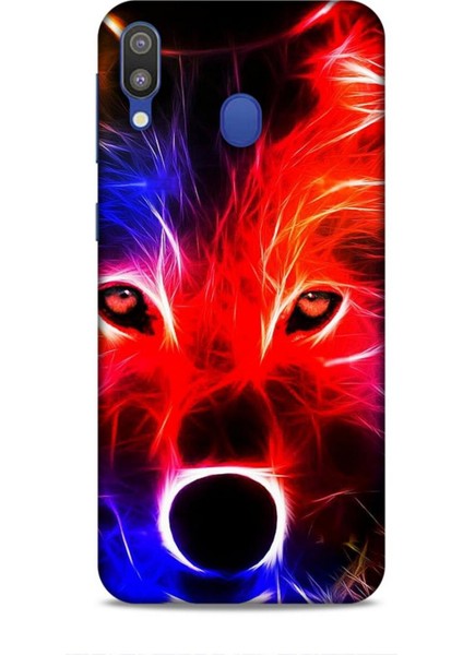 Samsung Galaxy M20 Kılıf Caliburn 16 Kurt Colorful Hediyelik Kılıf