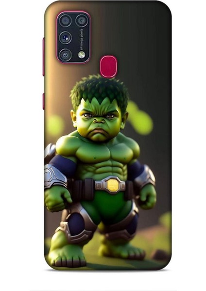 Samsung Galaxy M31 Kılıf Caliburn 24 Hulk Bebek Darbe Emici Kılıf