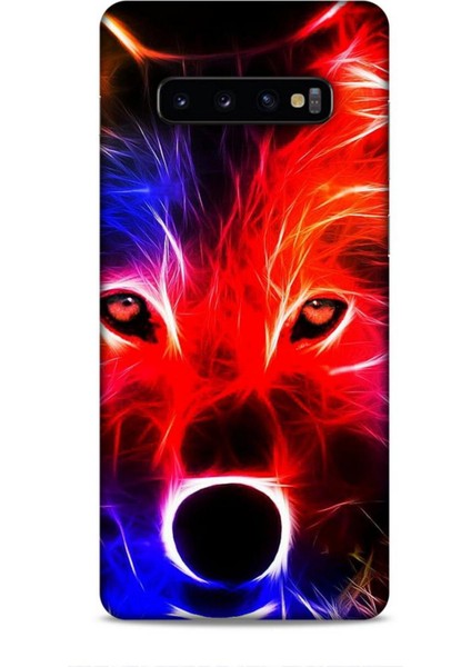 Samsung Galaxy S10 Plus Kılıf Caliburn 16 Kurt Colorful Hediyelik Kılıf