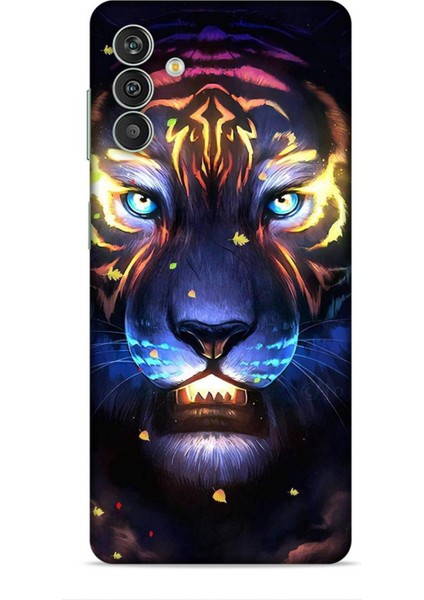 Samsung Galaxy M13 Kılıf Caliburn 12 Aslan Colorful Tasarım Kılıf