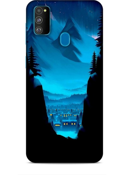 Samsung Galaxy M30S Kılıf Caliburn 14 Norveç Manzara Cover Kılıf
