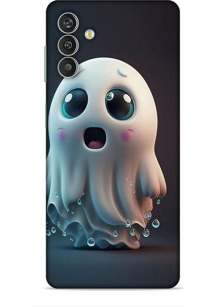 Samsung Galaxy M13 Kılıf Caliburn 28 Sevimli Hayalet Iz Bırakmayan Kılıf