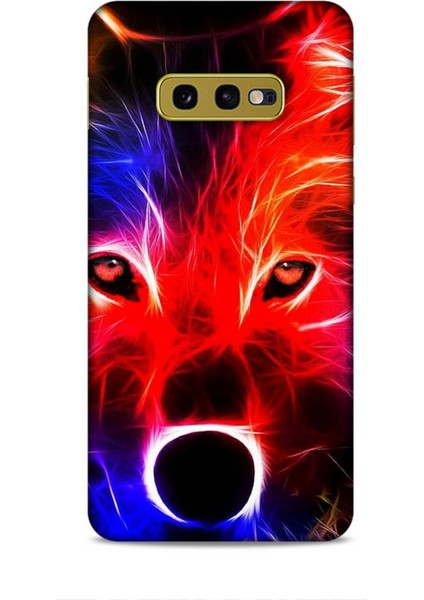 Samsung Galaxy S10E Kılıf Caliburn 16 Kurt Colorful Hediyelik Kılıf