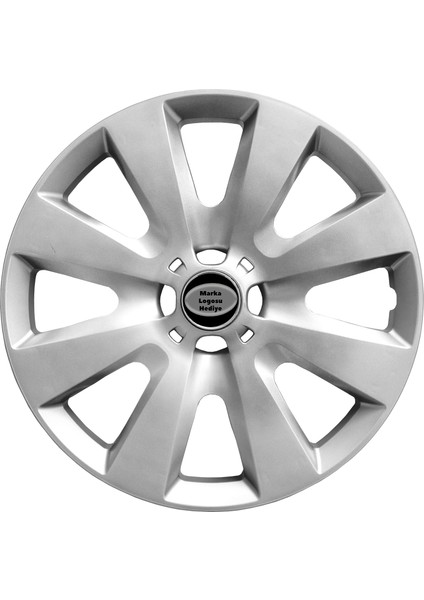 Ford Courier 15 Inç Jant Kapağı Amblemli Gri 4'lü Takım 110 fiyatları