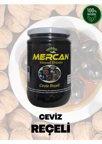 %100 Doğal Hatay Usulü Ceviz Reçeli 850 gr