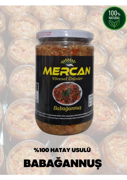 %100 Doğal Hatay Usulü Babağannuş 600 gr