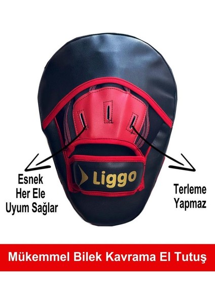 Forcing Boks Lapası Çift Ellik Boks Elliği Eğri Lapa Kickboks Lapa Ellik