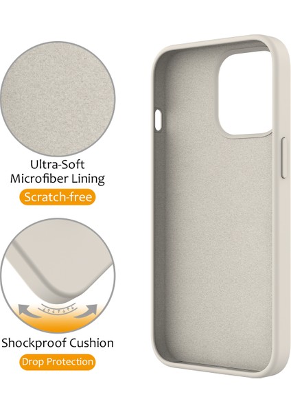 İPhone 14 Pro Max Kickstand Case PC+Silikon Kapağı Magsafe-Antique White ile Uyumlu (Yurt Dışından) fırsatları