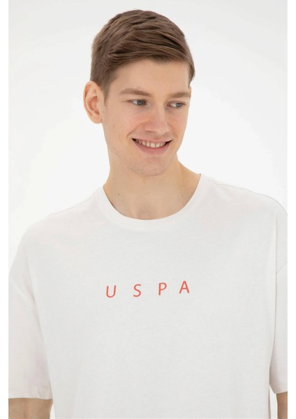 Yeni Koza 1827201 Navu Us Polo Assn Erkek T-Shirt Ecru fiyatları