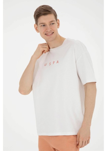Yeni Koza 1827201 Navu Us Polo Assn Erkek T-Shirt Ecru modelleri