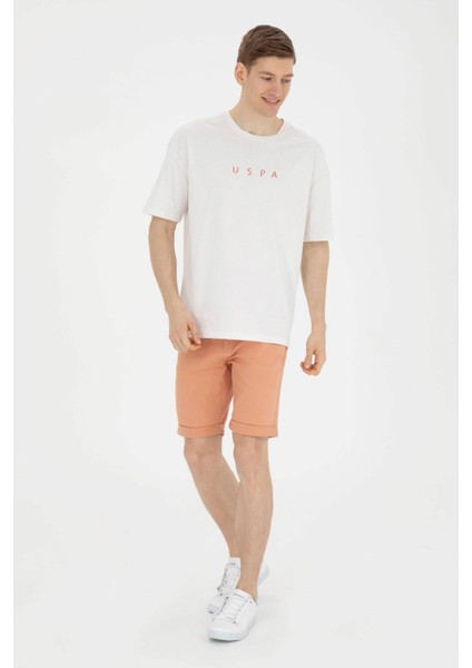 Yeni Koza 1827201 Navu Us Polo Assn Erkek T-Shirt Ecru fırsatları