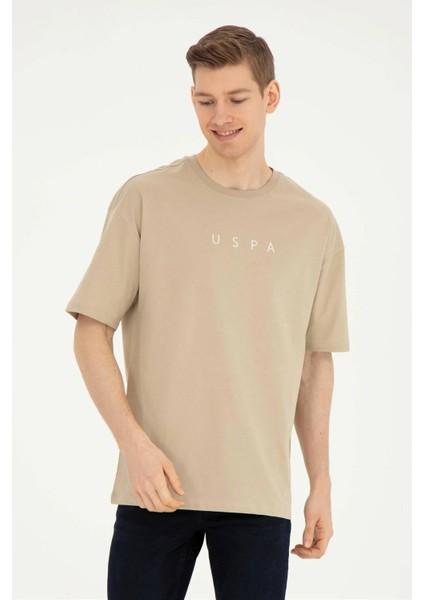 Yeni Koza 1827201 Navu Us Polo Assn Erkek T-Shirt Açık Haki